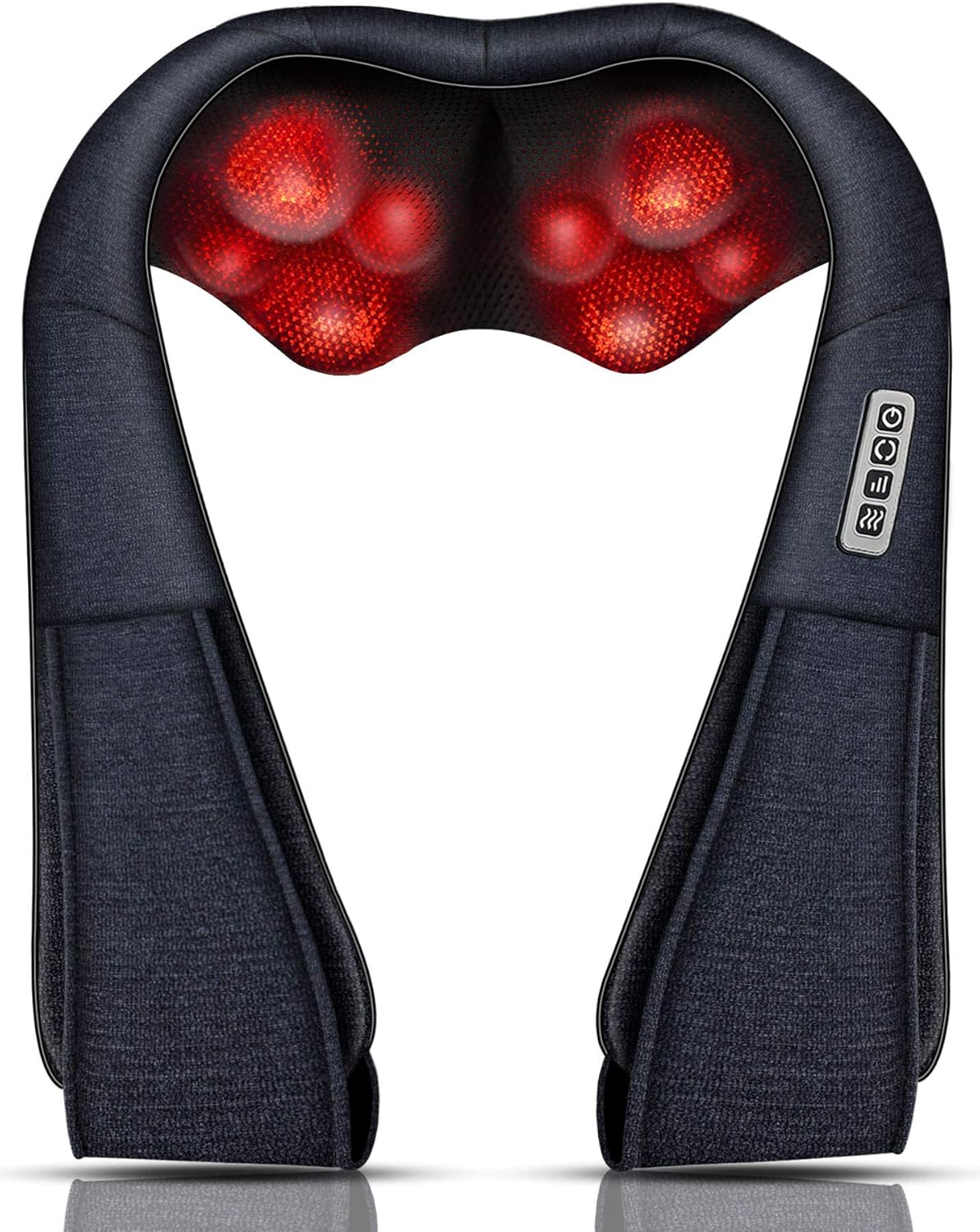 Mothers Day Gifts for Mom Wife Women, Shiatsu Back Shoulder and Neck Massager with Heat, Electric Deep Tissue 4D Kneading Massage, Best Gifts for Men Dad Husband, Fathers Day, Christmas